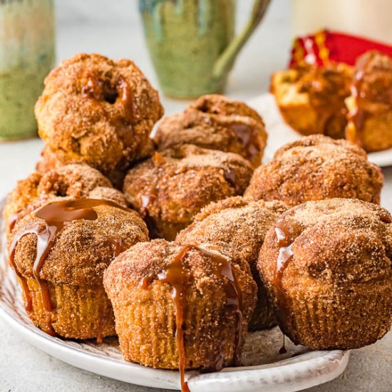 Dulce de Leche Churro Muffins