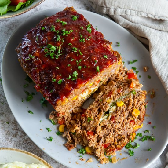 Italian Stuffed Meatloaf