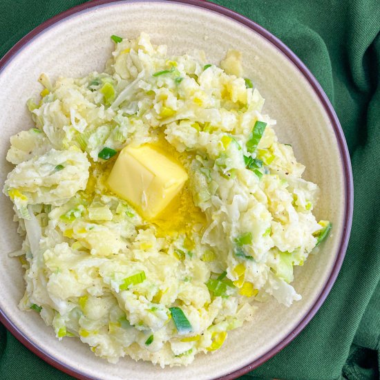 Colcannon (Irish Mashed Potatoes