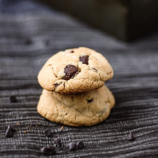 TAHINI CHOCOLATE CHIP COOKIES