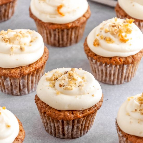 Carrot Cake Cupcakes