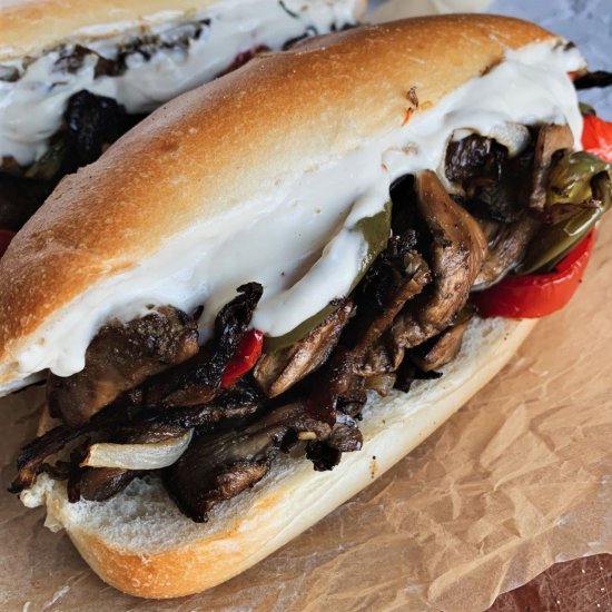 Vegan Philly Cheesesteak