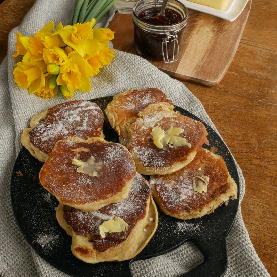 Crempog Traditional Welsh Pancakes