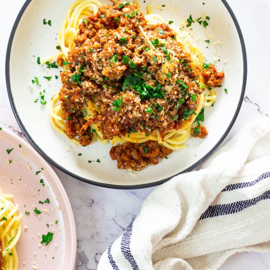 Easy Spaghetti Bolognese Recipe