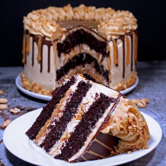 Snickers Cake