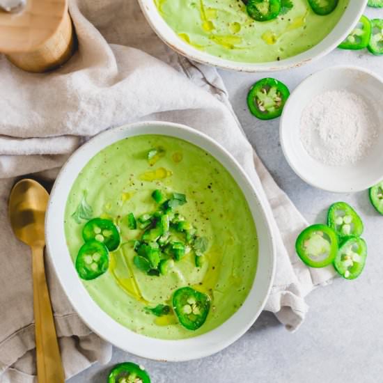 Cold Avocado Soup