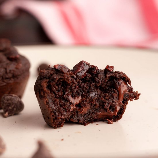 Chocolate Chickpea Brownie Bites