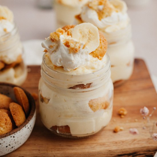 Banana Pudding in a Jar