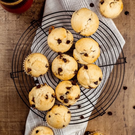 Easy Vegan Chocolate Chip Muffins