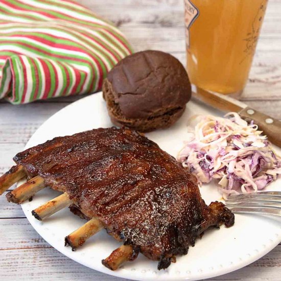 Easy Dutch Oven or Slow Cooker Ribs