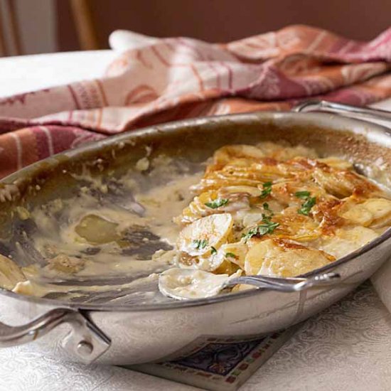 Easiest Scalloped Potatoes