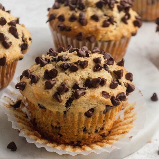 Bakery Style Chocolate Chip Muffins