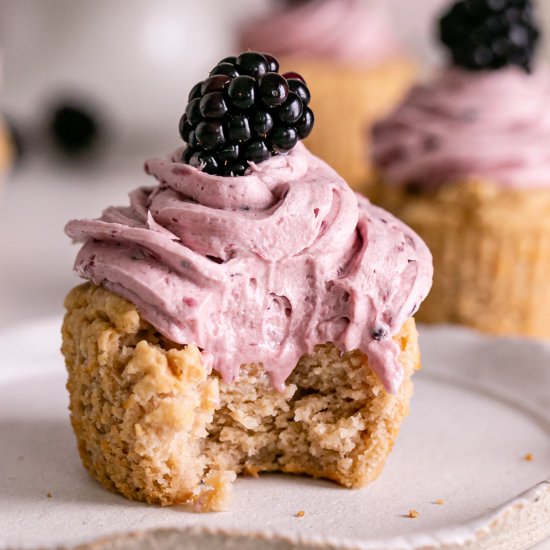 Grain-Free Vanilla Cupcakes