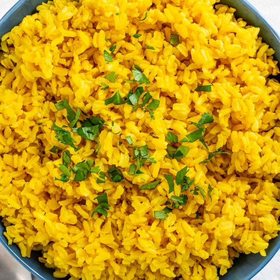 Yellow Turmeric Rice