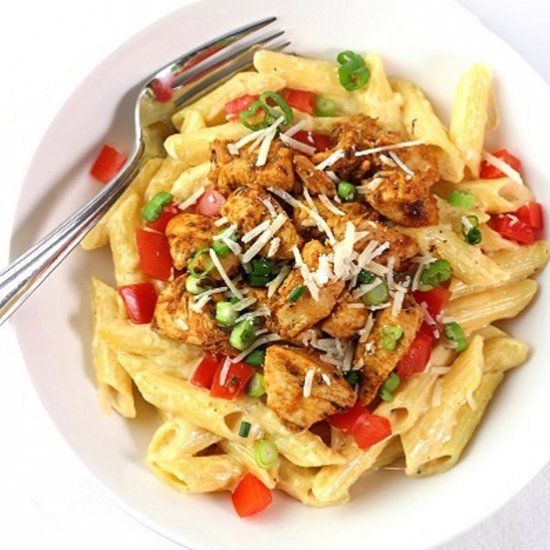 Cajun chicken pasta