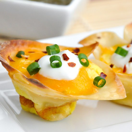 Jalapeño Popper Quiche Cups