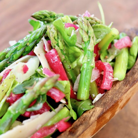 Parmesan Asparagus Salad