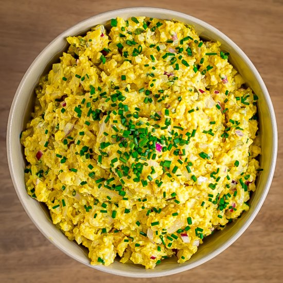 Vegan Egg Salad (with Chickpeas)