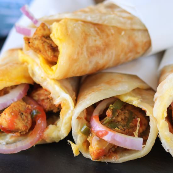 Chicken Kathi Roll – (Kolkata)