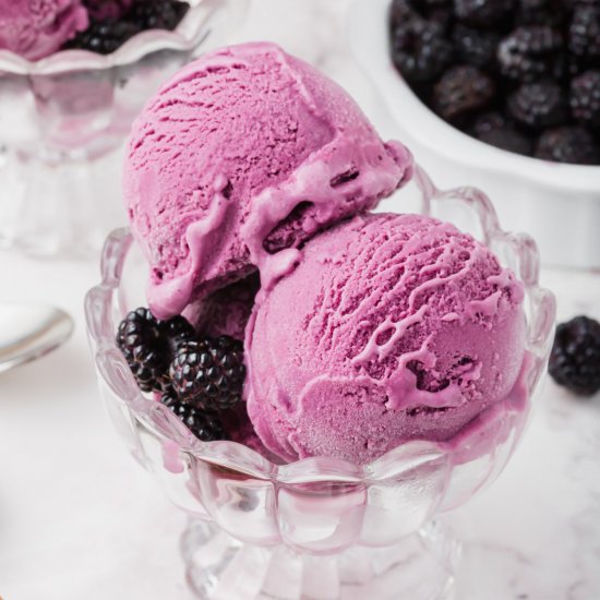 Black Raspberry Ice Cream