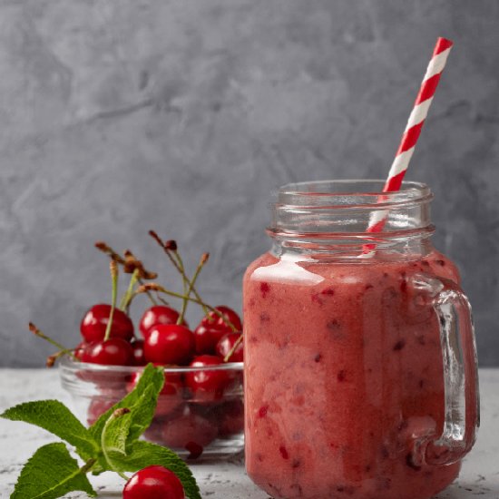 Chocolate Cherry Almond Smoothie