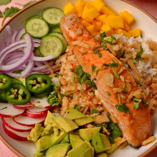 Salmon Buddha Bowl