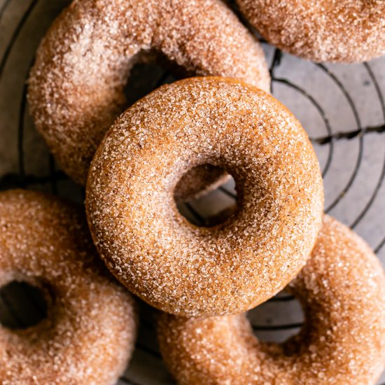 Grain-Free Cinnamon Sugar Donuts