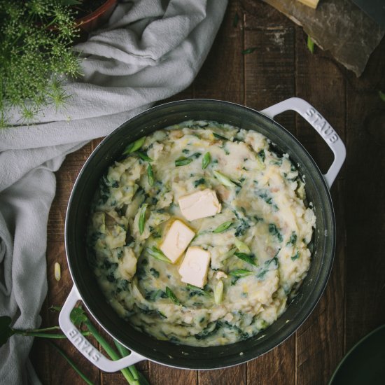 Traditional Irish Colcannon