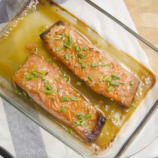 Baked Teriyaki Salmon