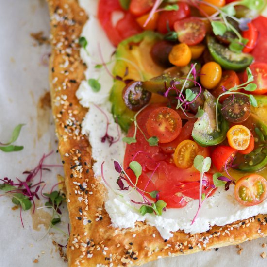 Tomato Tart with Fresh Ricotta