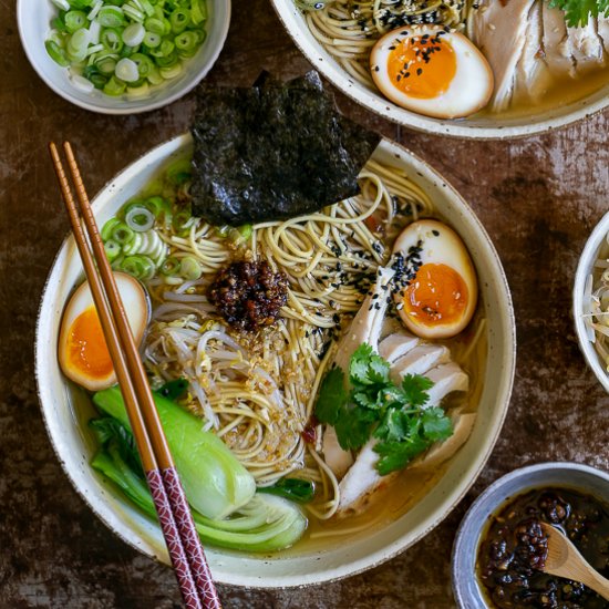 Homemade Chicken Ramen