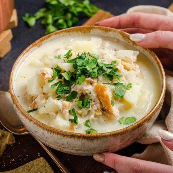 Traditional Cullen Skink Soup