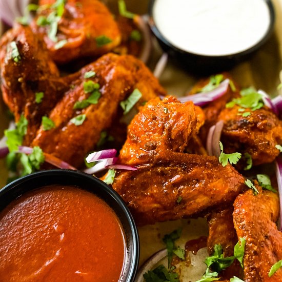 Tandoori Buffalo Wings