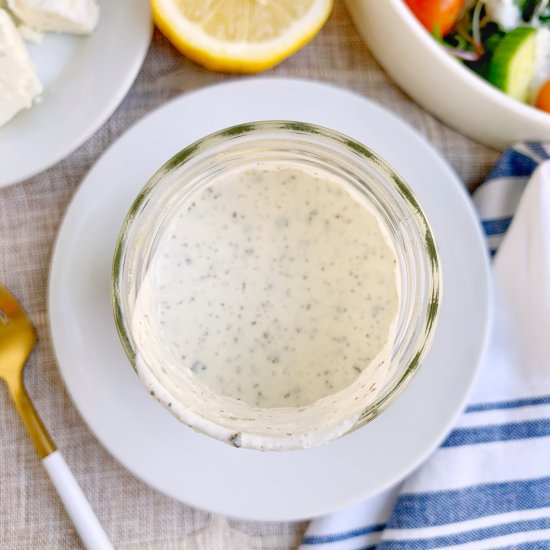 Creamy Greek Feta Dressing