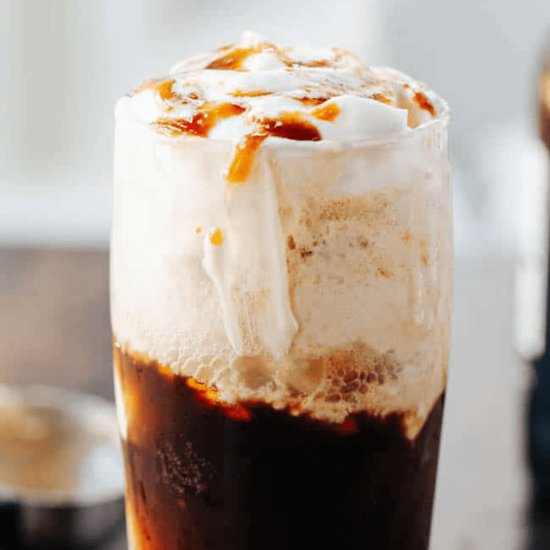 Vegan Guinness Ice Cream Float