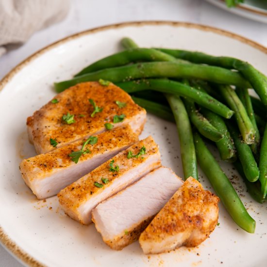 Air Fryer Boneless Pork Chops