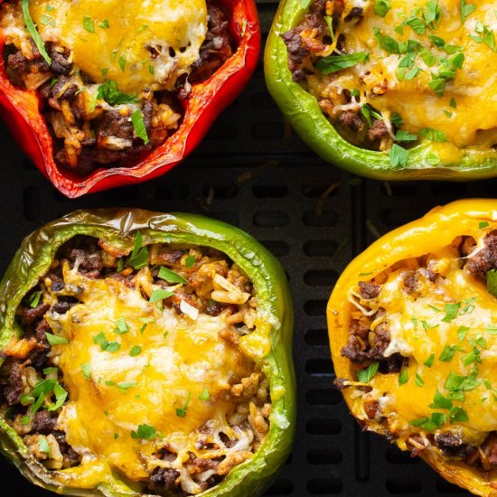 Air Fryer Stuffed Peppers