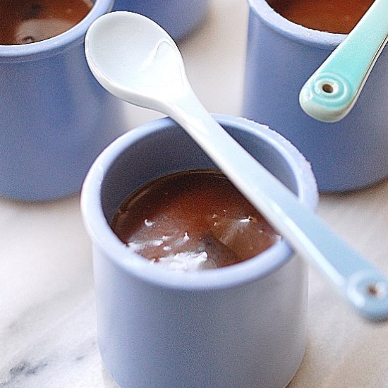 Alice Medrich’s chocolate pudding