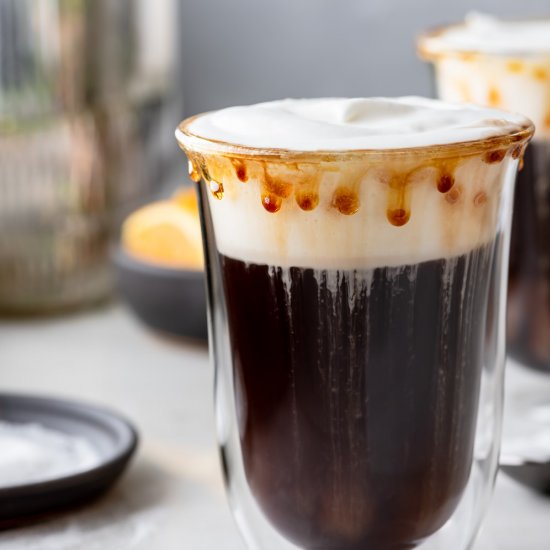 spanish coffee with dark rum