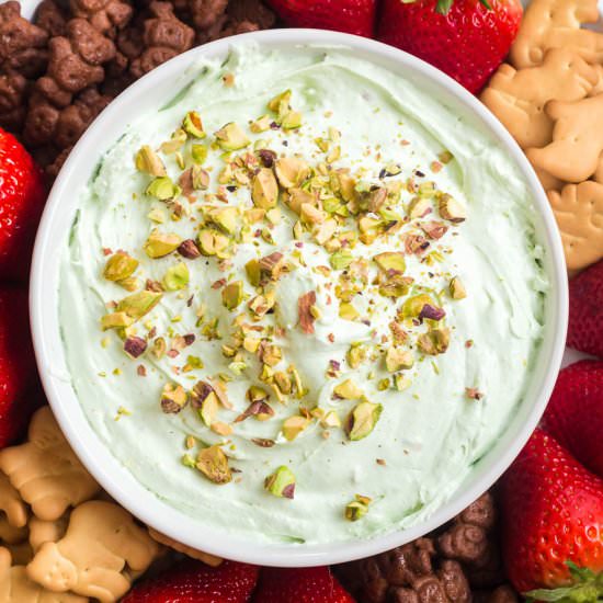 Pistachio Cheesecake Dip