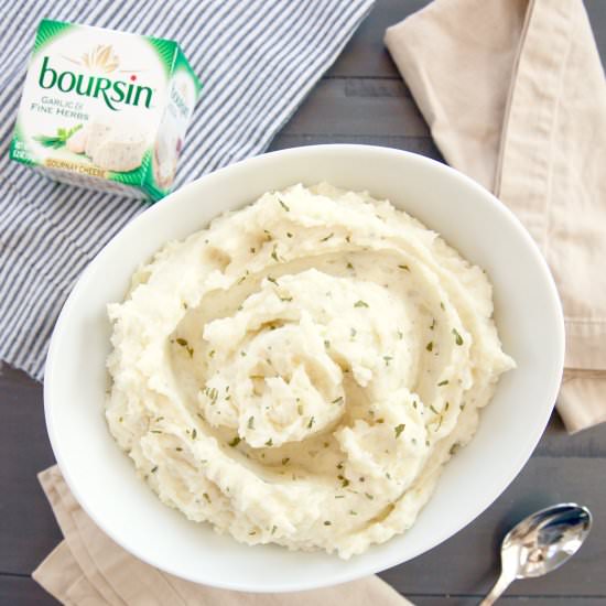 Boursin Mashed Potatoes