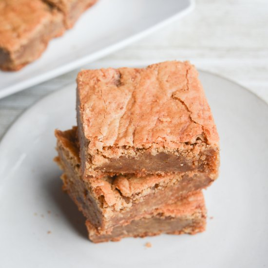 browned butter blondies