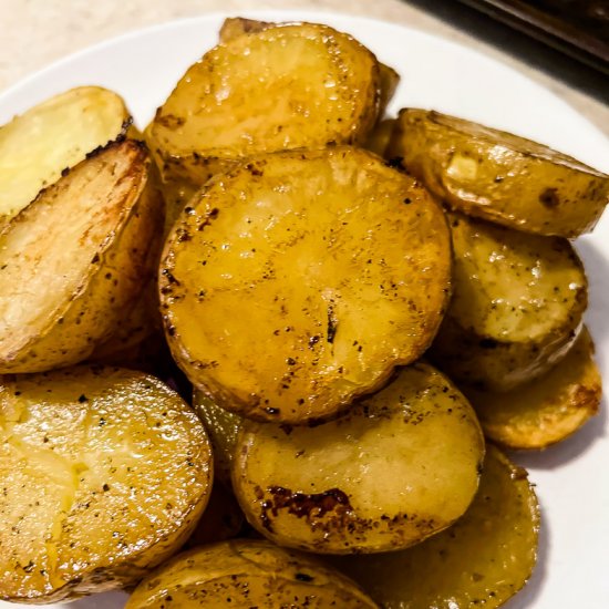 Lightened Up Melting Potatoes