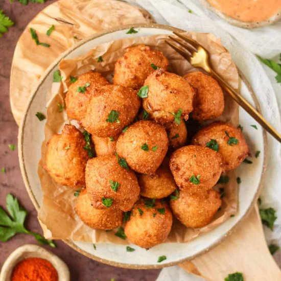 Southern Sweet Onion Hush Puppies