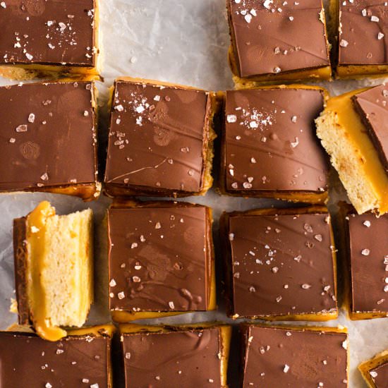 Easy Millionaire’s Shortbread