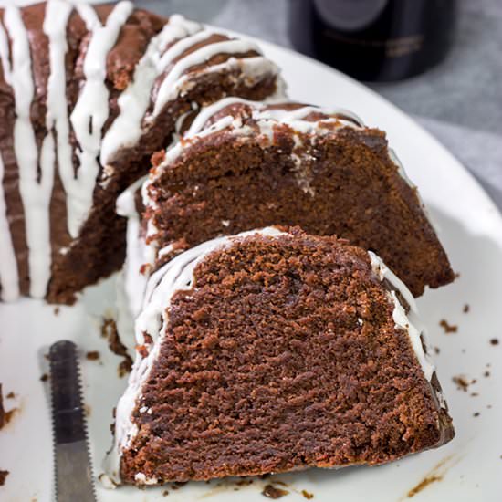 Chocolate Pound Cake with Guinness