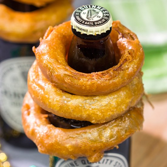 Guinness Battered Onion Rings