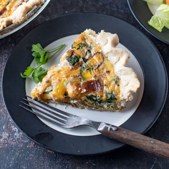 Caramelized Onion Quiche