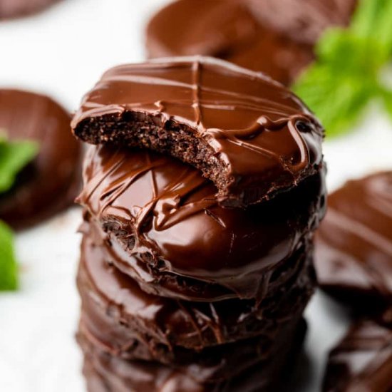 Copycat Healthy Thin Mints