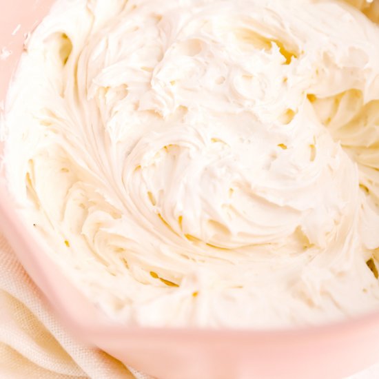 Whipped Cream Cheese Frosting